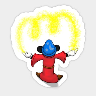 Fantasia Sorcerer Mouse Movie Sticker